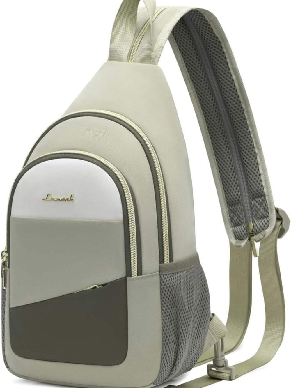 Stylish Water-Resistant Sling Backpack for Women - Versatile Crossbody & Diaper